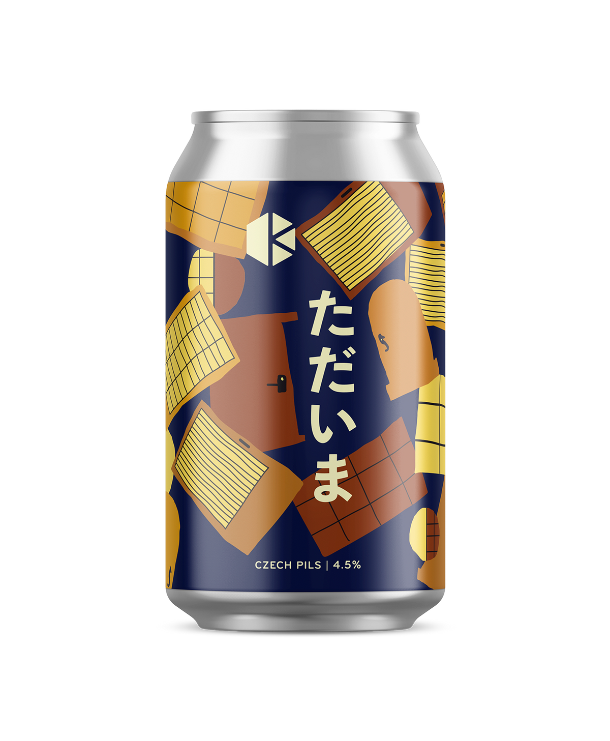 缶ビールダミー缶 ただいま (Tadaima) – Beer | Kyoto Brewing Co. - Wholesale