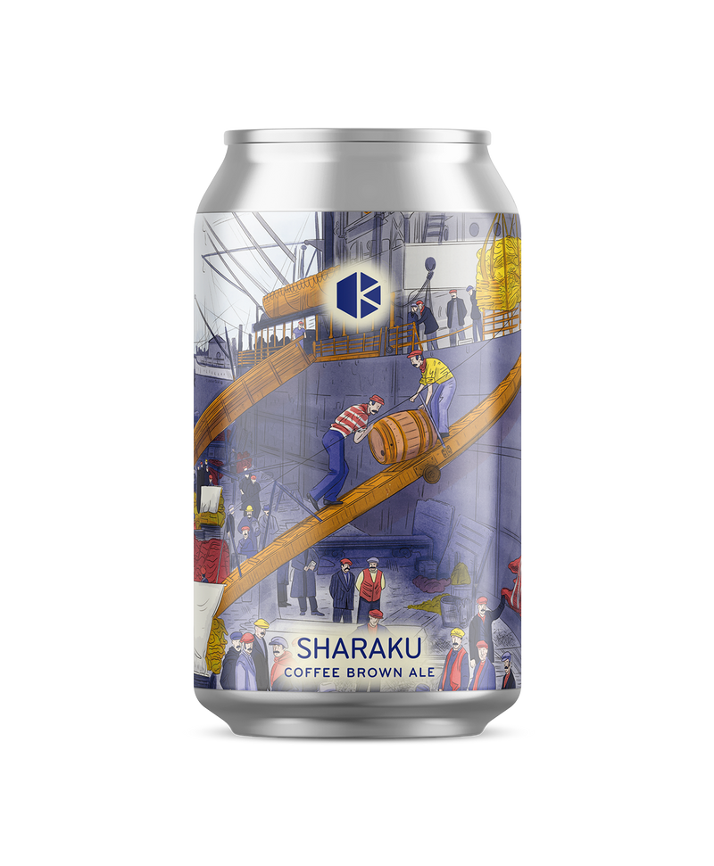洒落 コーヒーブラウンエール編 (Sharaku Coffee Brown Ale)