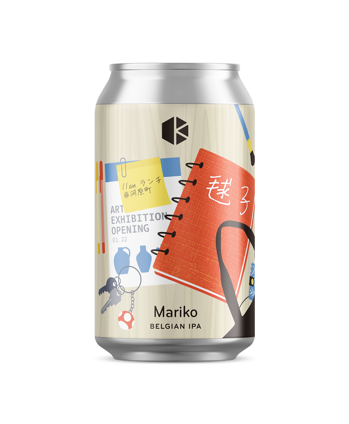 毬子 (Mariko) – Beer | Kyoto Brewing Co. - Wholesale